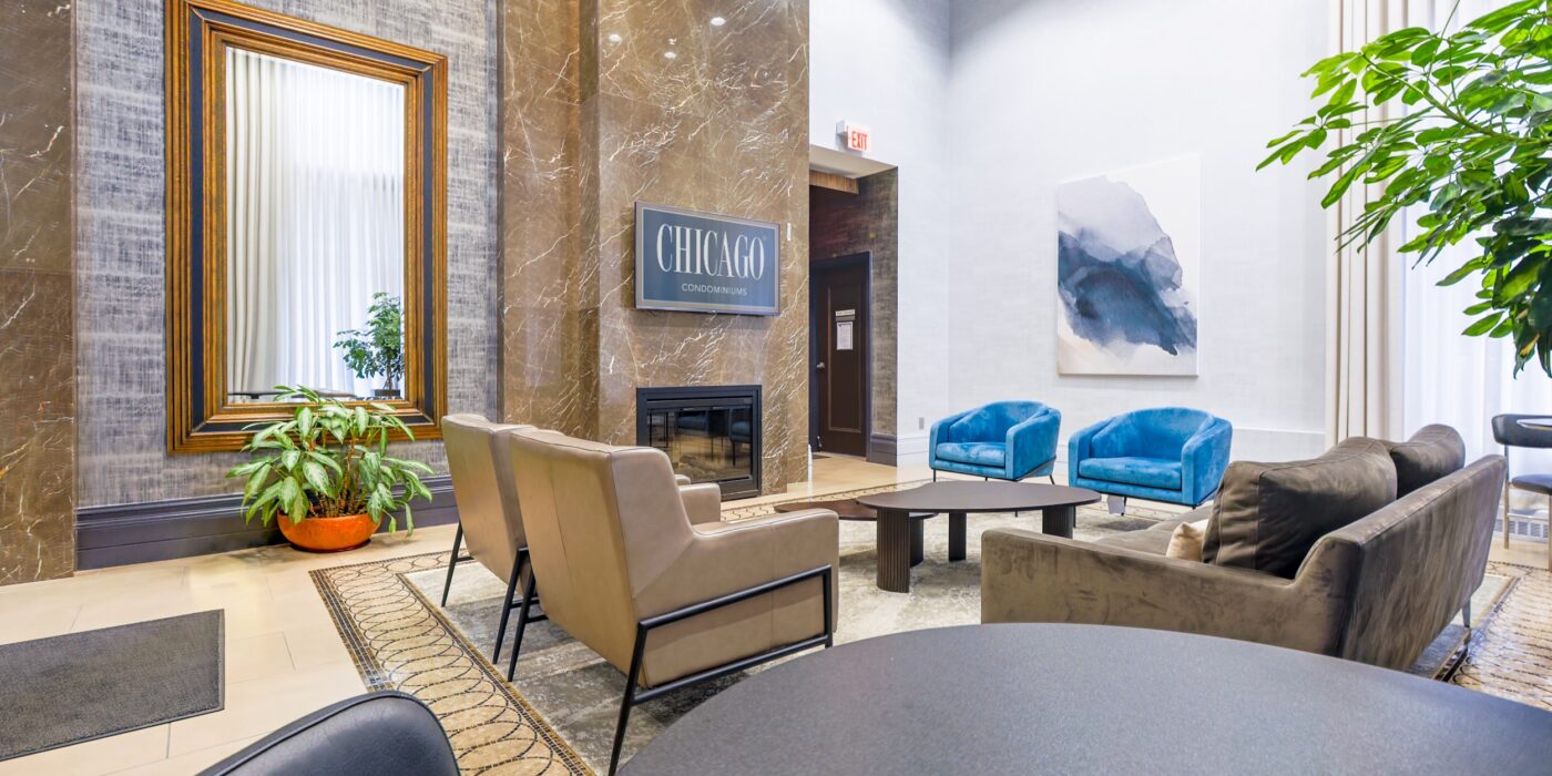 Chicago Condo Building in Mississauga - entrance